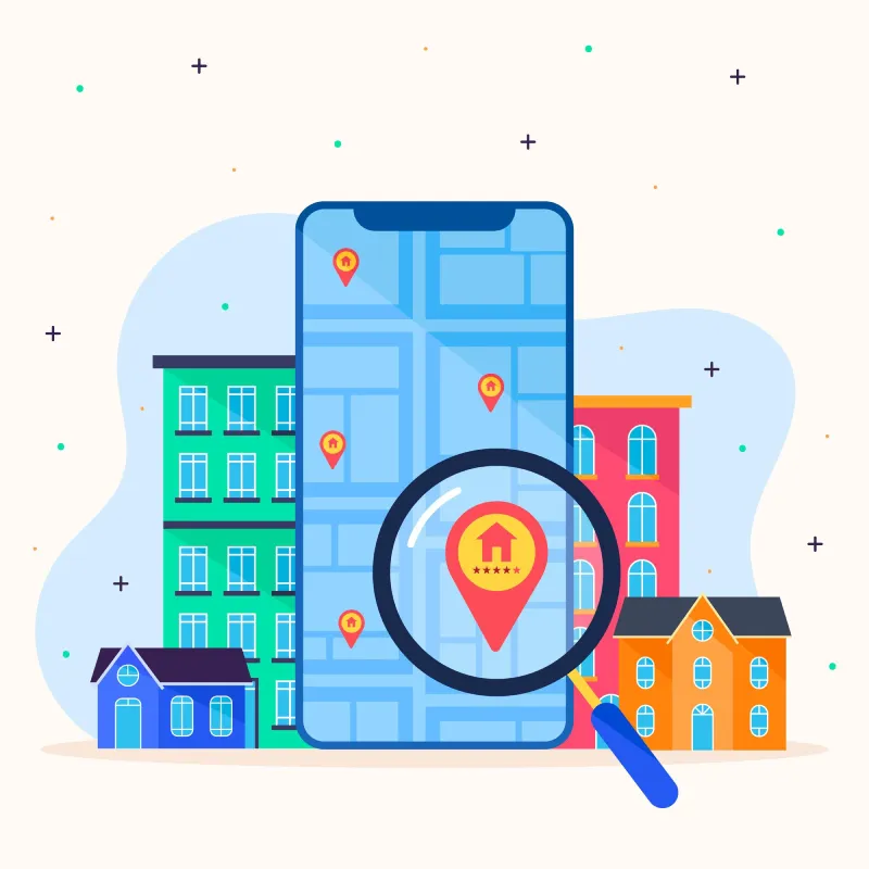 Listing Management<br /> searching concept